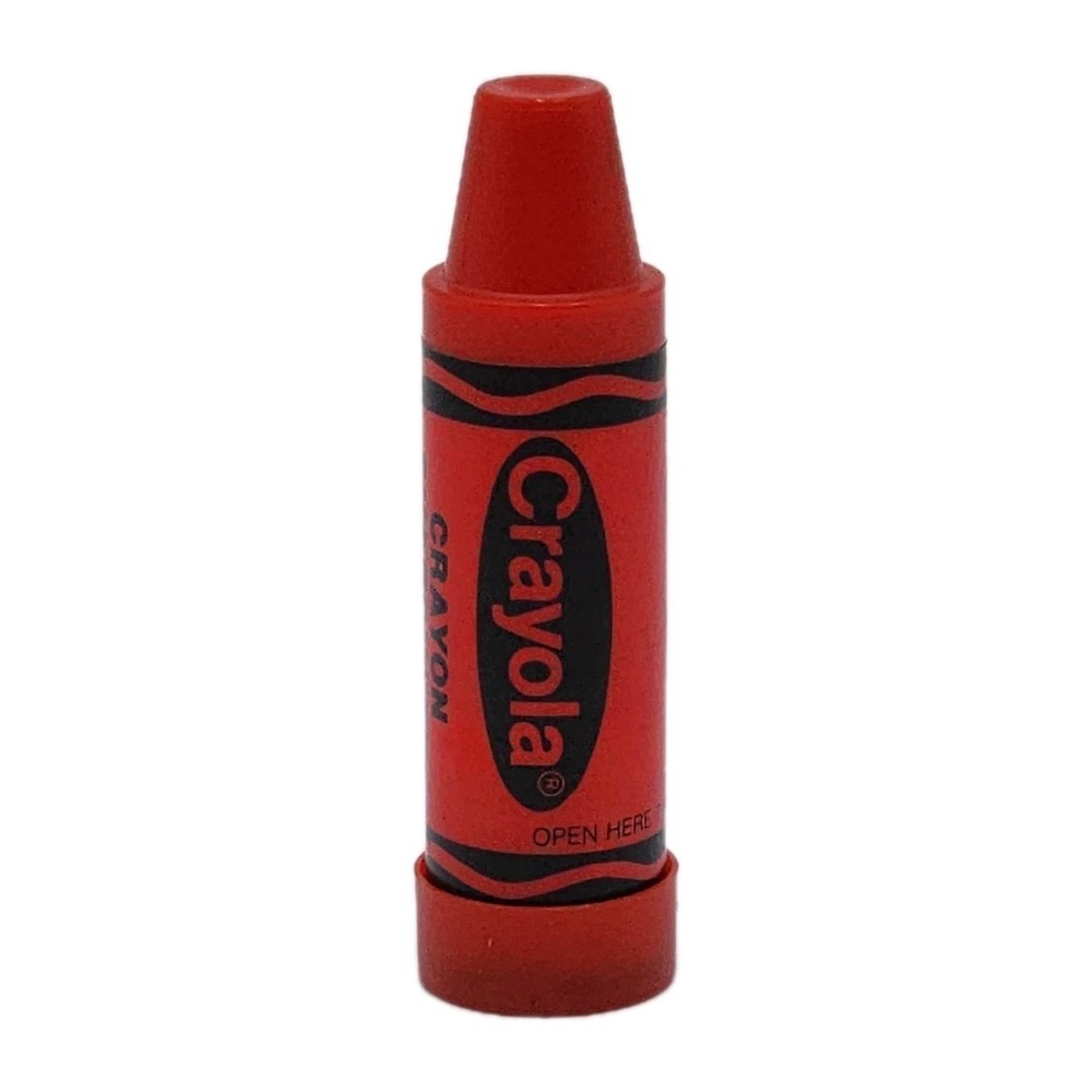 Vintage Crayola Red Crayon Sharpener 1978 Binney Smith USA Classic Nostalgia